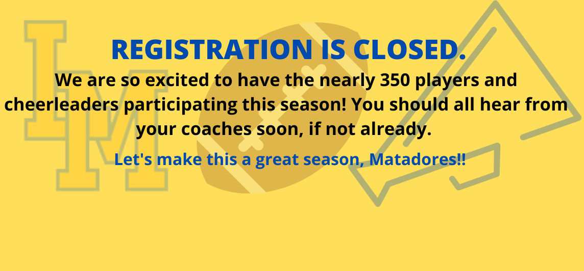 2023 Registration Closed