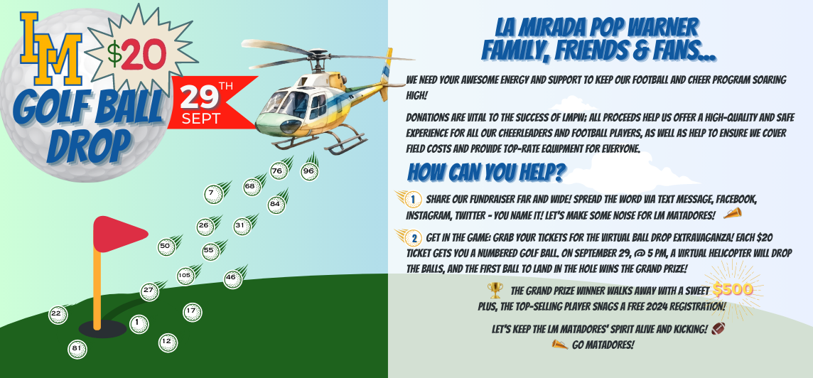 2023 LMPW GOLF BALL DROP FUNDRAISER